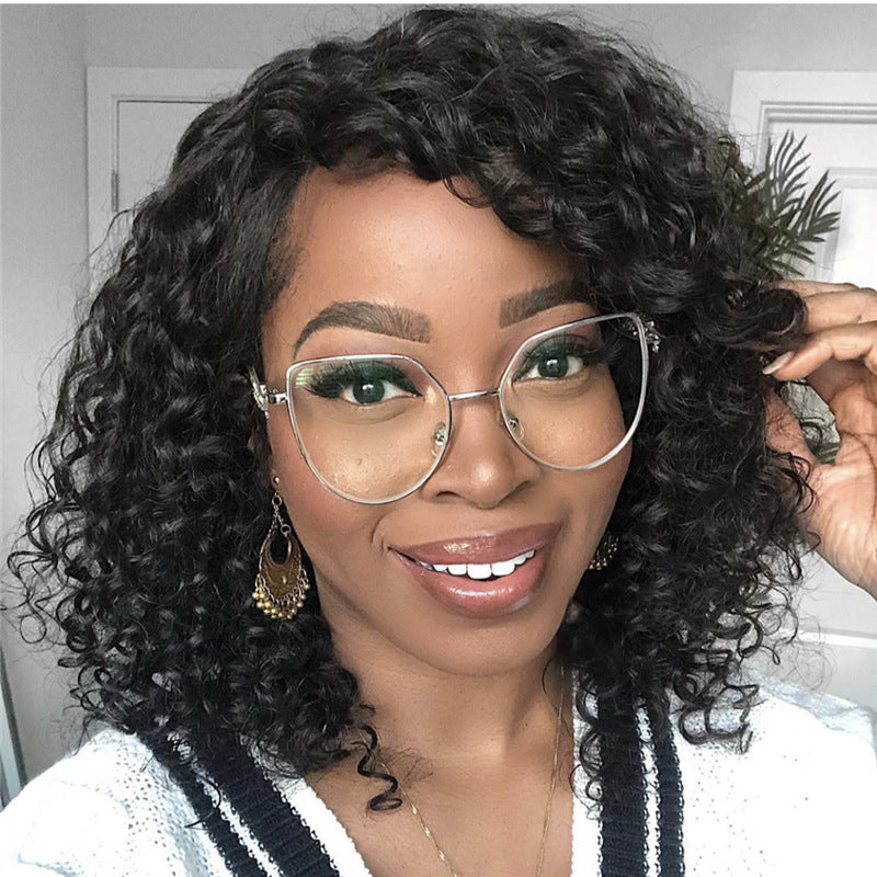 Synthetic Lace Front Wig Africa Small Curly Wig