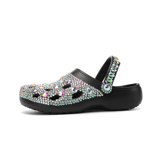 Platform Rhinestone Casual Sandals