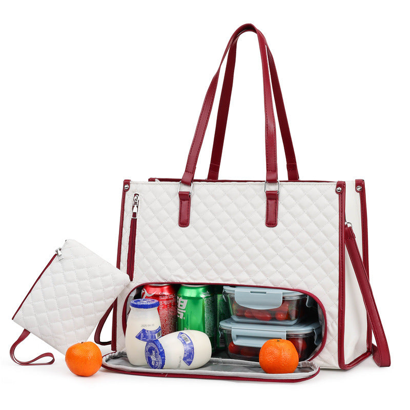 2in1 Tote And Lunch Bag Combo Extra-large Tote