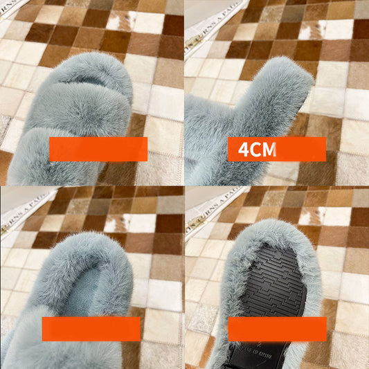 Fuzzy Fluffy Bedroom Slippers