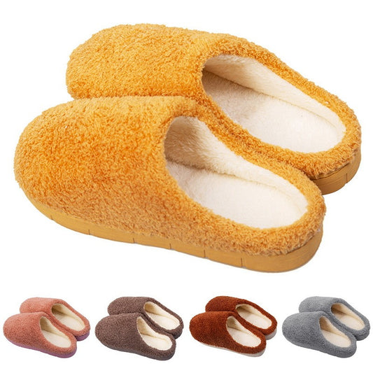 Furry  Soft Winter Bedroom Slippers