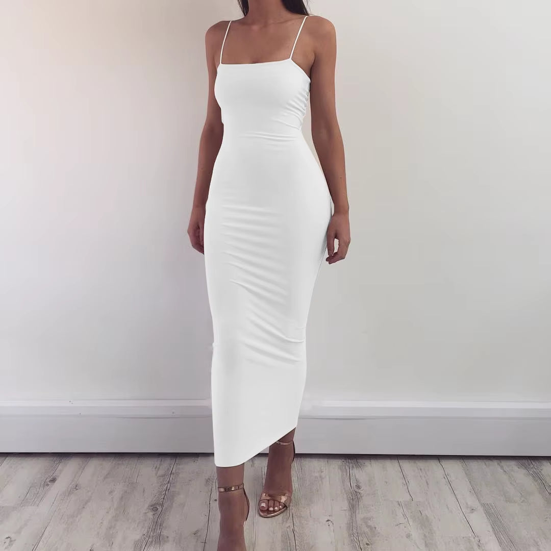  Long Sling Club Dress