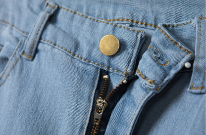 Ripped Jeans Cross-border Hot Models Plus Size Pants