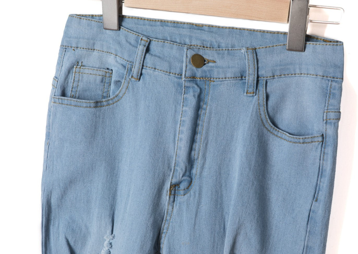 Ripped Jeans Cross-border Hot Models Plus Size Pants