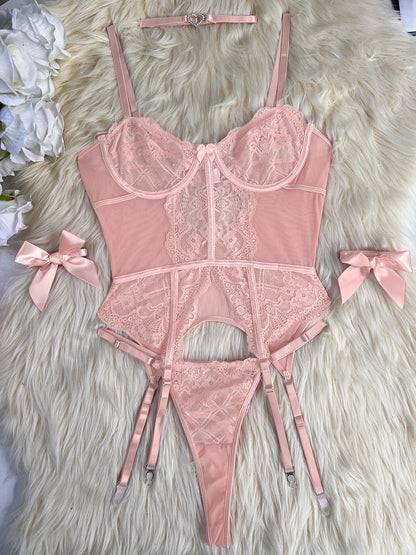 5 Piece Sexy Lace Lingerie SeT