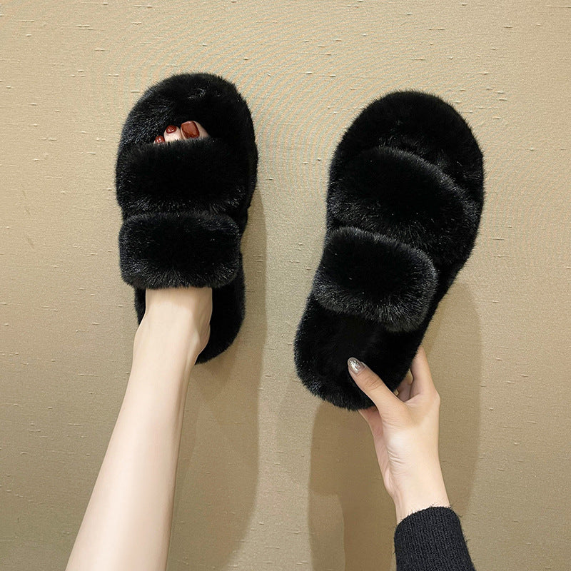 Fuzzy Fluffy Bedroom Slippers