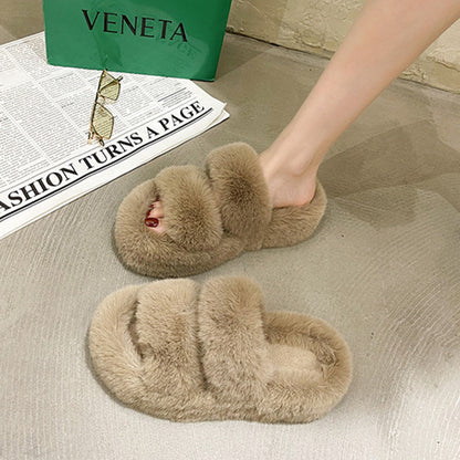 Fuzzy Fluffy Bedroom Slippers