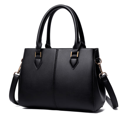 Soft Leather Large-Capacity Crossbody Shoulder Bag