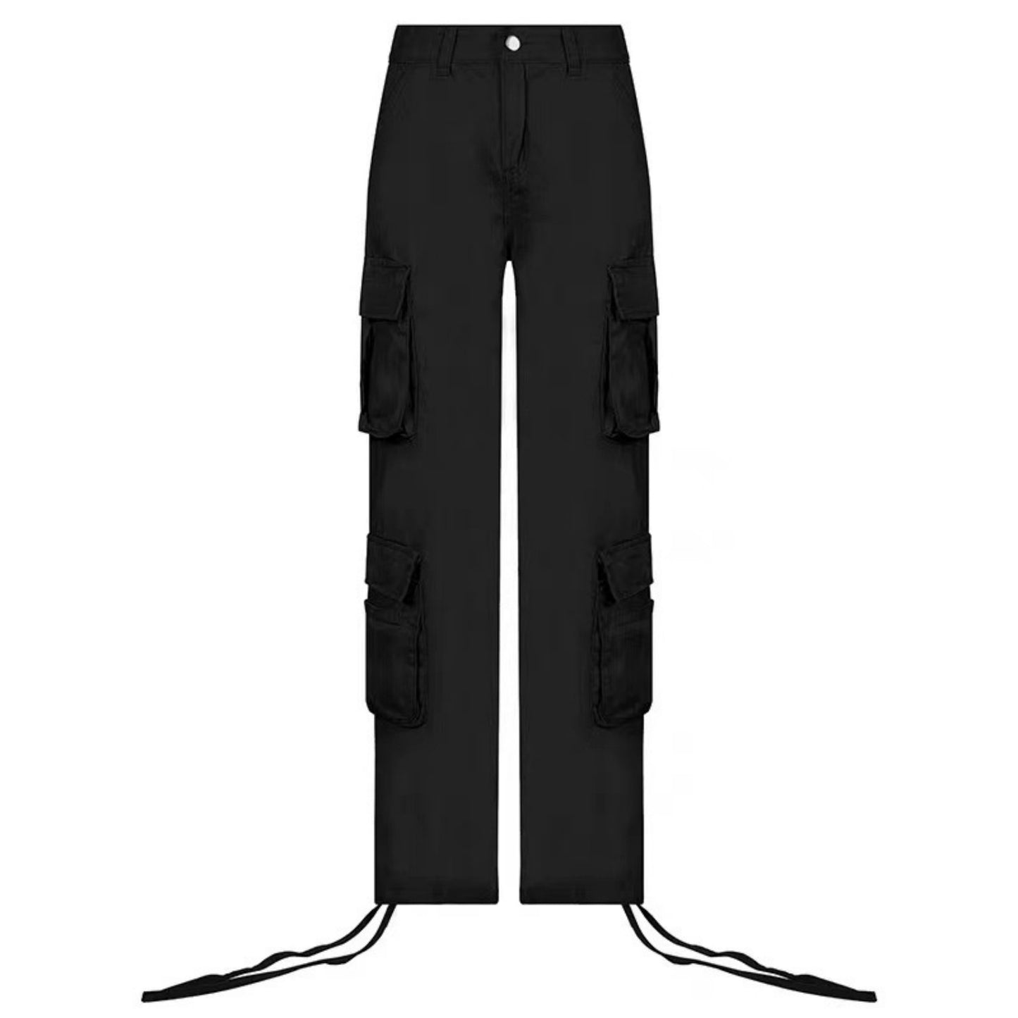 Trendy Workwear Denim Casual Pants For Women