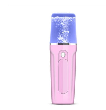 Facial Moisturizing Beauty Apparatus With USB Charging Battery Bank