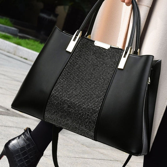 Stylish High-Capacity Shoulder And Crossbody Bag