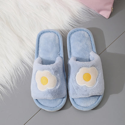 Fruit cotton slippers women
