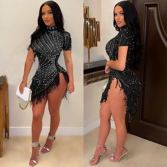 Rhinestone Beaded Tassel