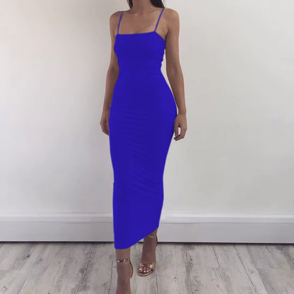 Long Sling Club Dress