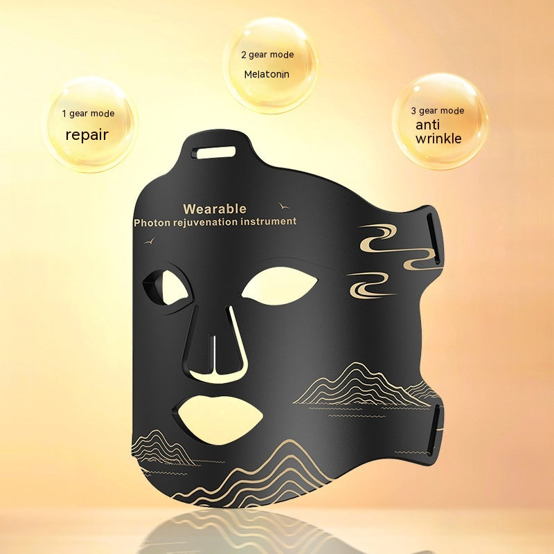 Infrared Phototherapy Beauty Apparatus Face Led Colour Skin Rejuvenation Mask