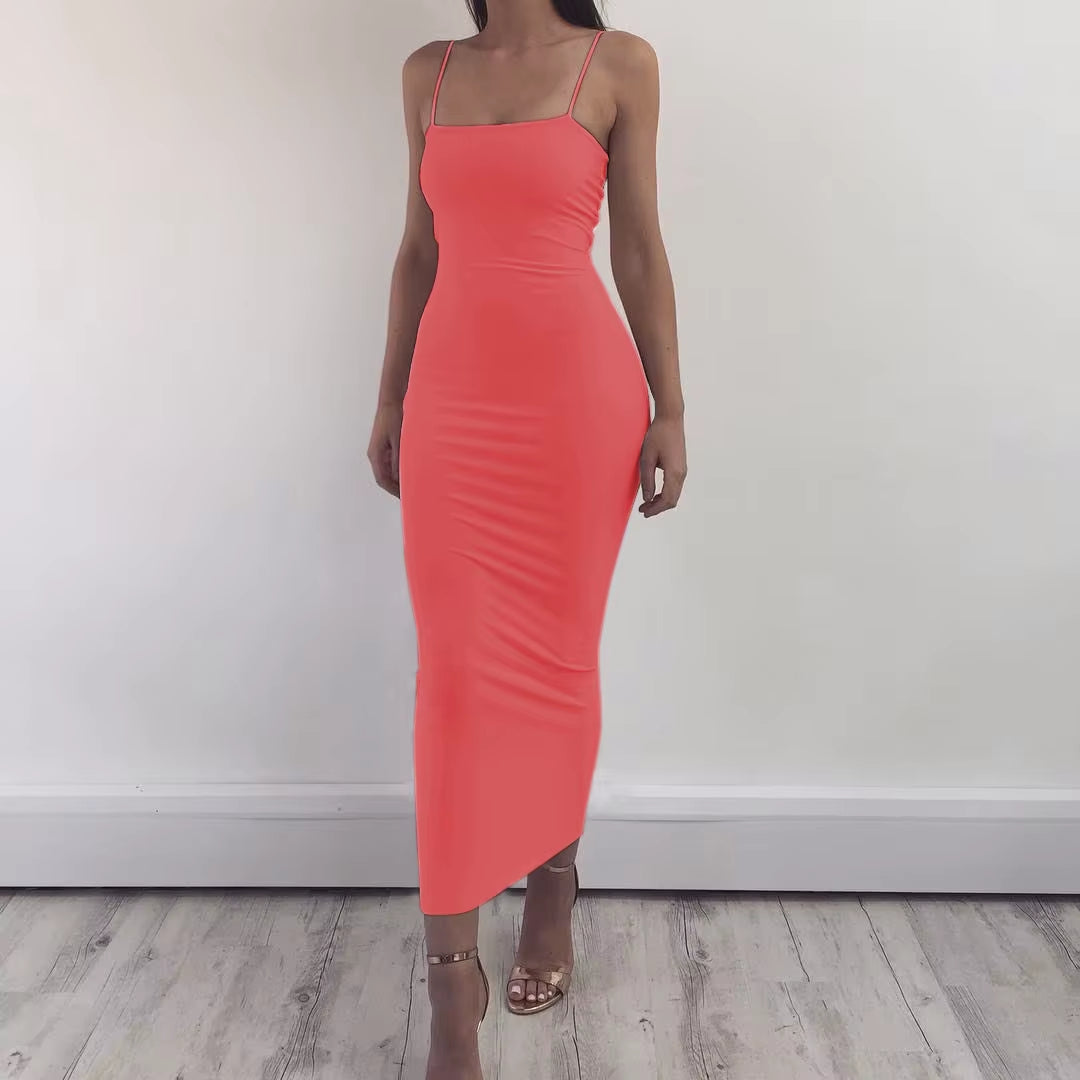  Long Sling Club Dress