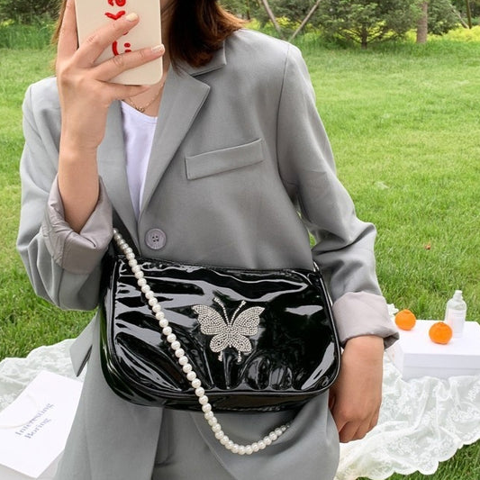 Retro Underarm And Crossbody Street-style Bag