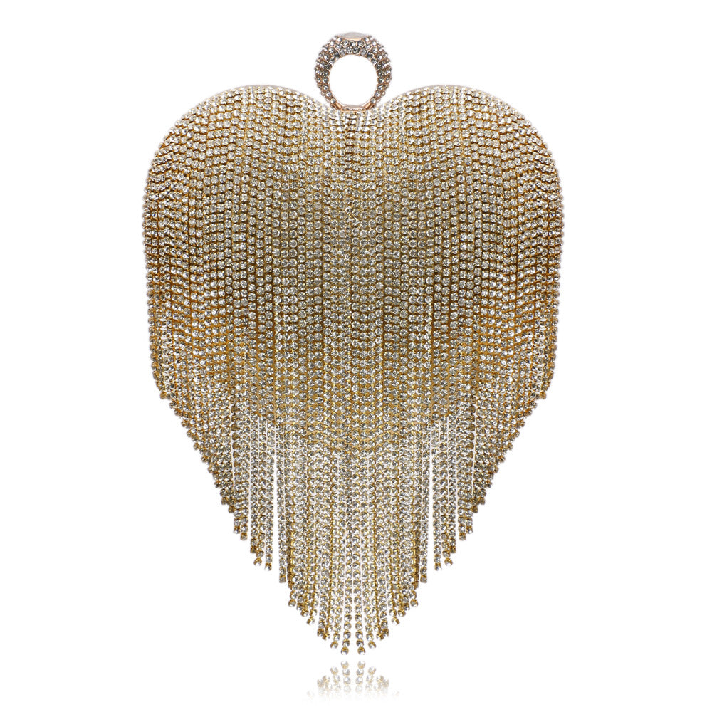 Pure Colour All-matching Tassel Bag