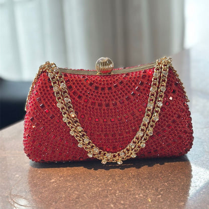 High-end Socialite Full Of Sparkling Diamonds Handbag