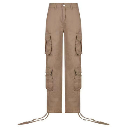 Trendy Workwear Denim Casual Pants For Women