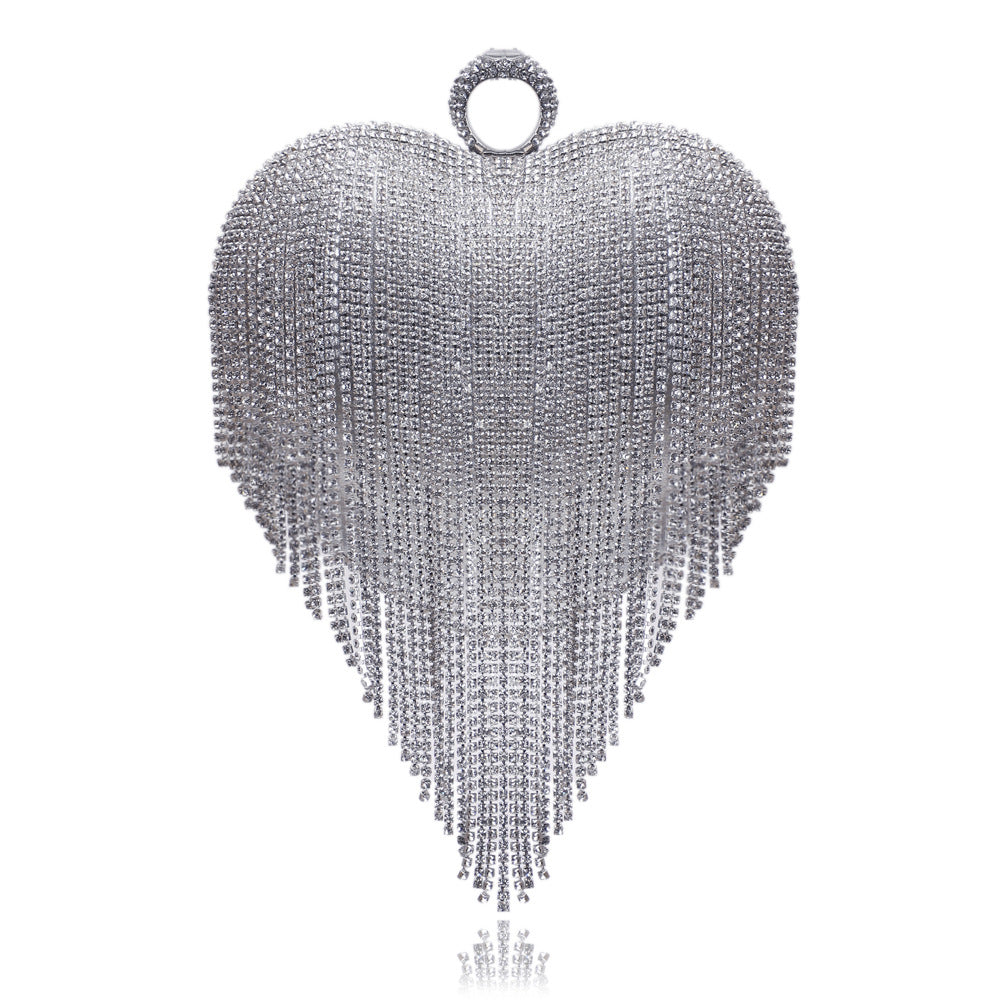 Pure Colour All-matching Tassel Bag