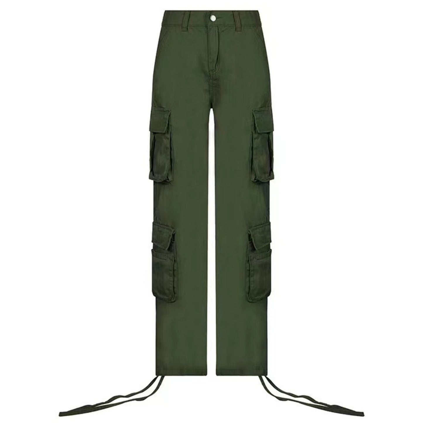 Trendy Workwear Denim Casual Pants For Women