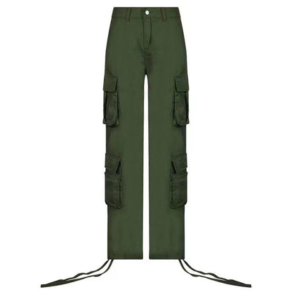 Trendy Workwear Denim Casual Pants For Women