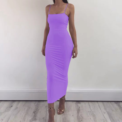  Long Sling Club Dress
