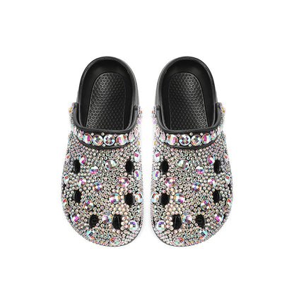 Platform Rhinestone Casual Sandals