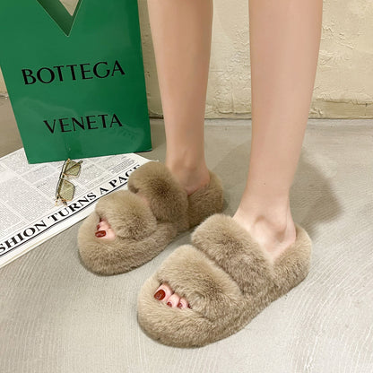 Fuzzy Fluffy Bedroom Slippers